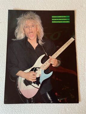 Poison’s CC DeVille pinup